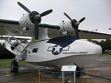 Airplane Picture - Restored Catalina, displayed in IWM Duxford