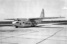 Airplane Picture - A Chase XG-20 glider, which was later converted to the XC-123A prototype.