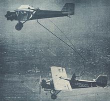 Airplane Picture - The aircraft Curtiss Robin St. Louis during the record flight July 13-30, 1929, St. Louis, Missouri. Operators: Dale Jackson and Forest O'Brine. Flight endurance record: 17 days, 12 hours, 17 minutes.