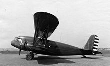 Airplane Picture - A USAAC YC-30 in 1933.