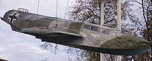 Airplane Picture - Dornier Do 24 forward fuselage remnant with sponson on display at the Technikmuseum Speyer, recovered from Lake Muritz.