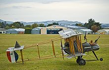 Airplane Picture - A restored F.E.2b making its debut on 25 April 2009 at Hood Aerodrome, Masterton.