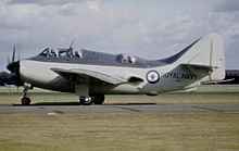 Airplane Picture - Gannet AS.4 newly assembled by Fairey Aviation at Manchester (Ringway) Airport in June 1956
