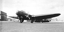 Airplane Picture - A Fairey Hendon of no. 38 Squadron