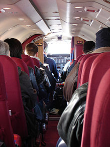 Airplane Picture - Interior cabin