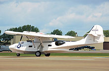 Airplane Picture - Canadian Vickers PBV-1A Canso A at RIAT, England in 2009. A version of the PBY-5A Catalina, this aircraft was built in 1944 for the Royal Canadian Air Force