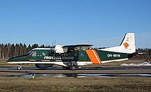 Airplane Picture - Finnish Border Guards Do 228 in Helsinki-Malmi Airport.