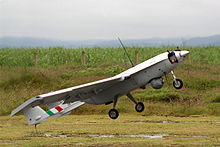 Airplane Picture - The Mexican unmanned aerial vehicle S4 Ehcatl at take-off