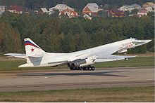 Airplane Picture - The Tupolev Tu-160, a supersonic, variable-geometry heavy bomber