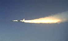 Airplane Picture - The Boeing X-43A, shortly after booster ignition