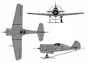 Airplane Picture - Curtiss-Wright CW-21 A version