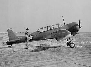 Warbird Picture - A U.S. Navy SNC-1 in April 1942