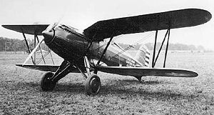 Warbird Picture - The sole Curtiss XP-10 (s/n 28-387)