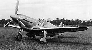 Warbird Picture - Curtiss XP-46 (USAF photo)