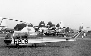 Warbird Picture - Model FH-1100 on display at the Paris Air Show at Paris Le Bourget Airport in June 1967