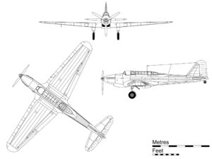 Airplane Picture - Orthographic projection of the Battle.