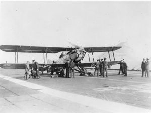 Warbird Picture - Fairey IIIF on HMS Furious