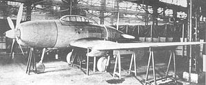 Airplane Picture - A full-scale wooden mock-up of the Ki-94-I.