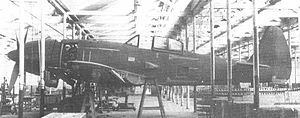 Airplane Picture - The first prototype of the Ki-94-II under constraction.