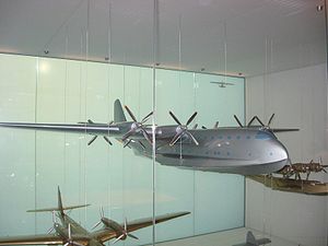 Warbird Picture - Do 214 model at Dornier's museum in Friedrichshafen