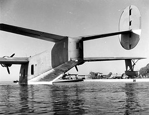 Airplane Picture - A Coronado moored at NAS Jacksonville during the war.