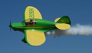 Warbird Picture - A restored 1939 Culver Dart GK equipped for aerobatics over PLK