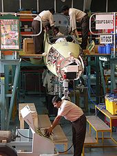 Aircraft Picture - Production line of the Hawk 132 at HAL, Bangalore