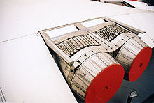 Aircraft Picture - G-AXDN, Duxford, close up of pre-production engine nozzles. The nozzle/thrust reverser design was altered for the production Concordes.