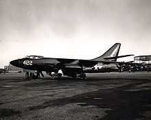 Aircraft Picture - A3D-1 at NAS Jacksonville, Florida in the 1950s