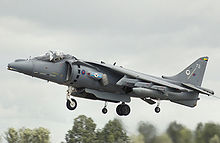 Aircraft Picture - RAF Harrier GR9 arrives at RIAT 2008