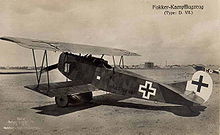 Aircraft Picture - Fokker D.VII(F)