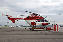 Aircraft Picture - A German BK 117 air ambulance