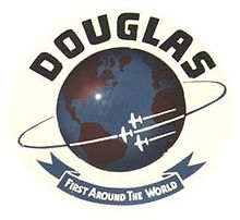 Aircraft Picture - Douglas Aircraft Company's logo was later changed in commemoration of the first aerial circumnavigation.