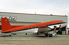 Aircraft Picture - Ex-US Navy C-117D of Kenn Borek Air at Calgary Airport in 1996
