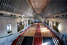 Aircraft Picture - C-124A cargo deck.