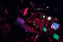 Aircraft Picture - F-111 cockpit prior to a night flight