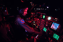 Aircraft Picture - F-111 cockpit prior to a night flight