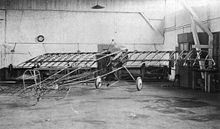 Aircraft Picture - Airframe of the prototype Fokker M.5