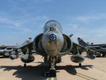 Aircraft Picture - An RAF Harrier GR7A at RIAT 2005