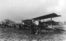 Aircraft Picture - Jasta 12 flightline at Toulis, France