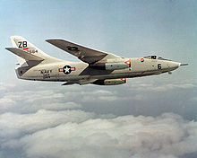 Aircraft Picture - KA-3B assigned to Heavy Attack Squadron FOUR (VAH-4) on the USS Hancock (CV-19) in 1967