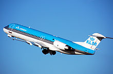 Aircraft Picture - KLM Cityhopper Fokker 100 (old colors)