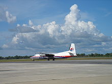 Aircraft Picture - Regional services were flown by Malaysia Airlines using Fokker 50s until the takeover by FlyAsianXpress and subsequently MASwings