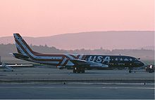 Aircraft Picture - DC-8-32 of Overseas National Airways in Zurich, 1975