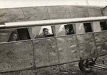 Aircraft Picture - Plywood fuselage cover on the F.V