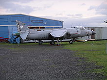 Aircraft Picture - Sea Harrier FA2 ZE694 at the Midland Air Museum