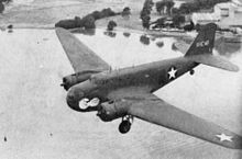 Aircraft Picture - B-18 flying over Australia, 1943