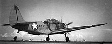 Aircraft Picture - VT-4 TBD-1 taking off from Ranger in 1942