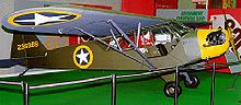 Aircraft Picture - L-4A painted and marked to represent an aircraft that flew in support of the Allied invasion of North Africa in November 1942