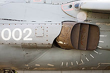 Aircraft Picture - Sea Harrier FA2 ZA195 (upgrade) vector thrust nozzle - distinguishing feature of the jump jet